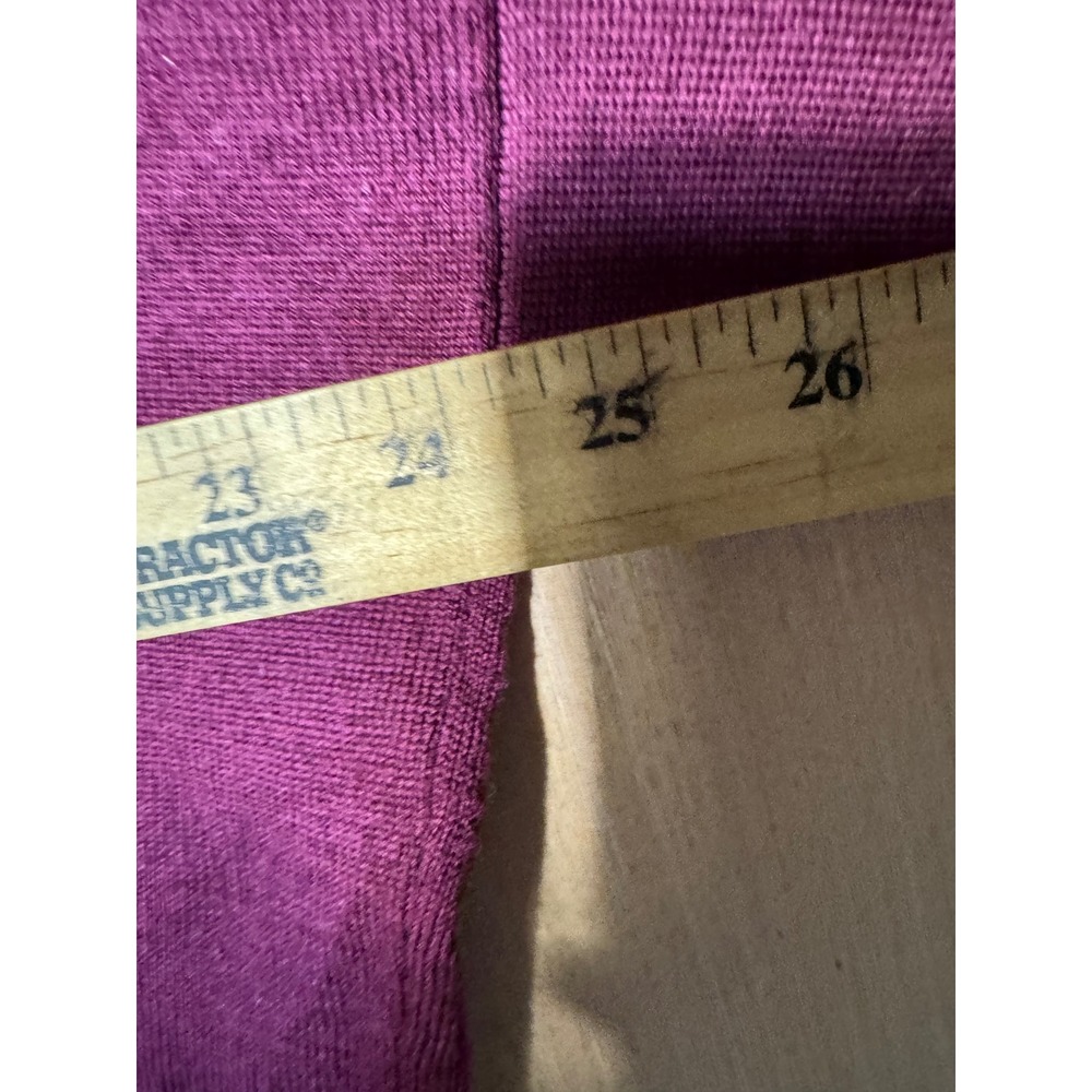 Eileen Fisher Womens S Purple Merino Wool Oversized Tunic Sweater Italian Yarn - Picture 4 of 7